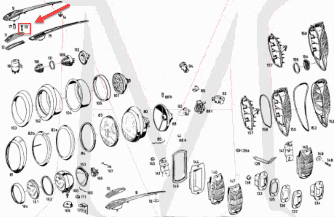 CHROME SCREW